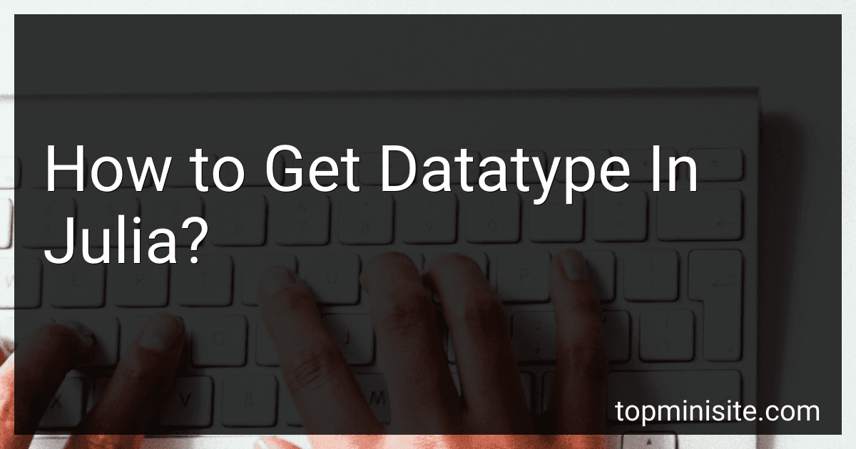How to Get Datatype In Julia? image