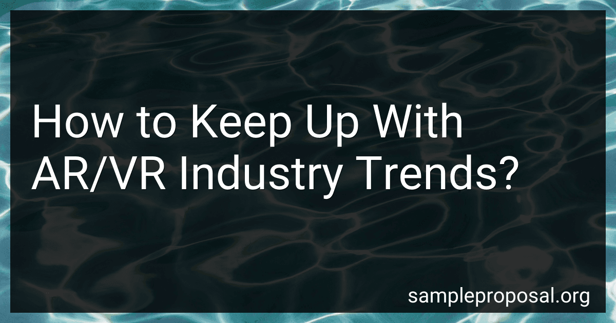 How to Keep Up With AR/VR Industry Trends? image