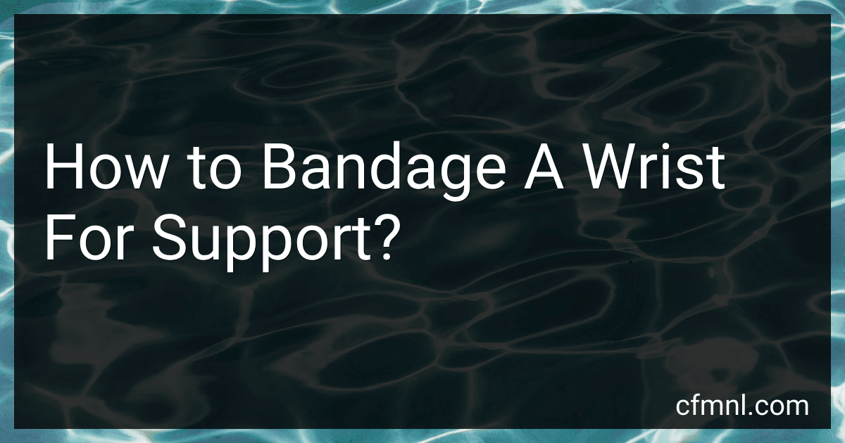 How to Bandage A Wrist For Support? preview