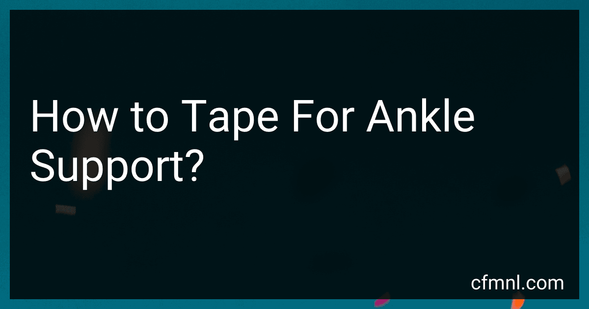 How to Tape For Ankle Support? preview