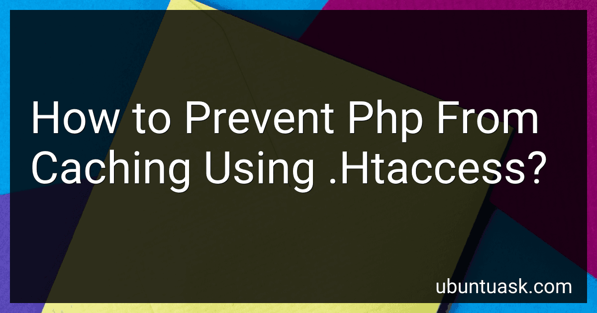 How to Prevent Php From Caching Using .Htaccess? image