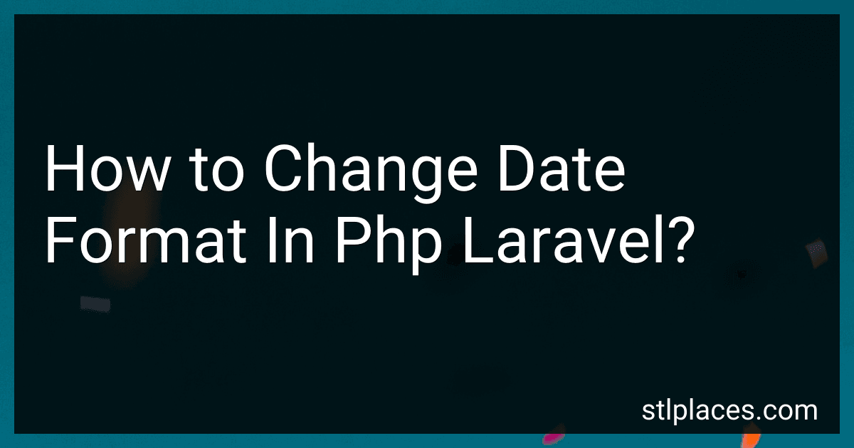 How to Change Date Format In Php Laravel? preview