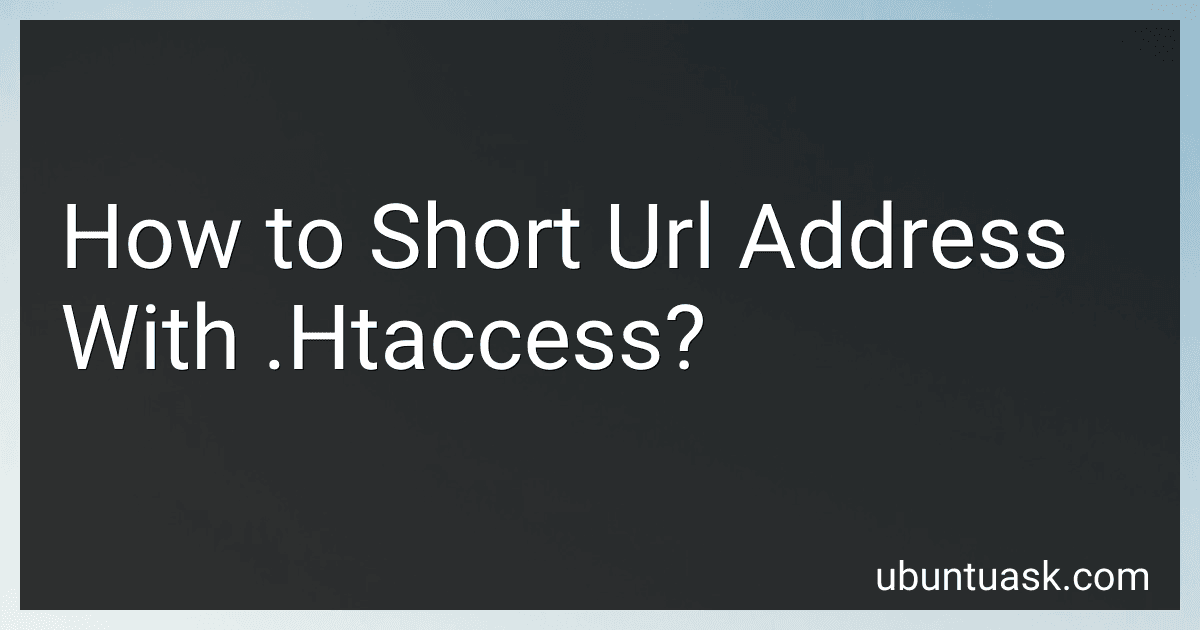 How to Short Url Address With .Htaccess? image