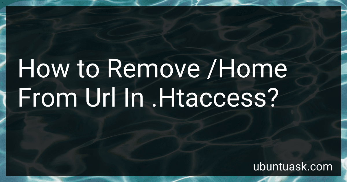 How to Remove /Home From Url In .Htaccess? image