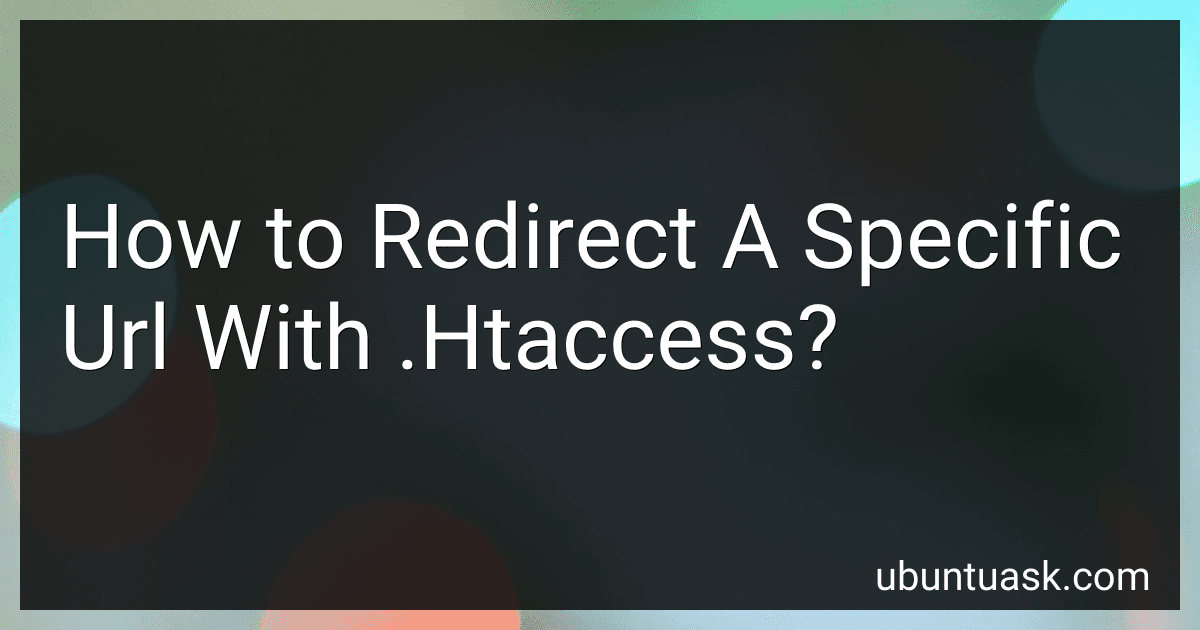 How to Redirect A Specific Url With .Htaccess? image