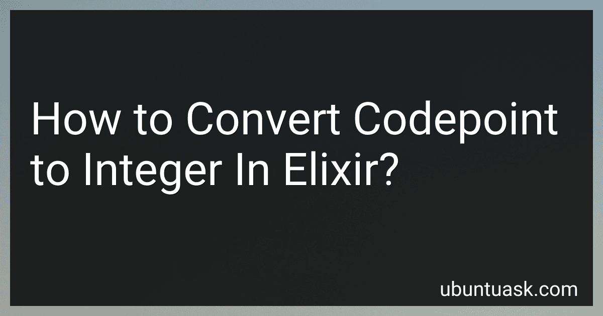 How to Convert Codepoint to Integer In Elixir? image