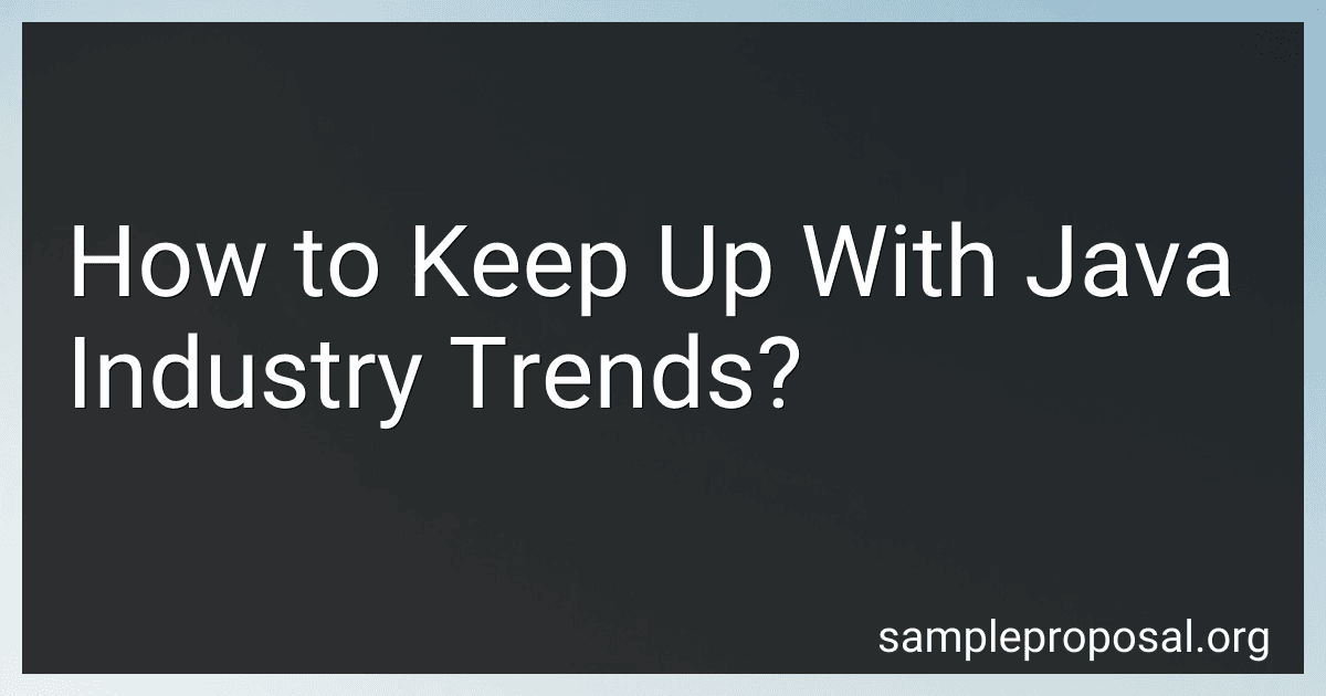 How to Keep Up With Java Industry Trends? image