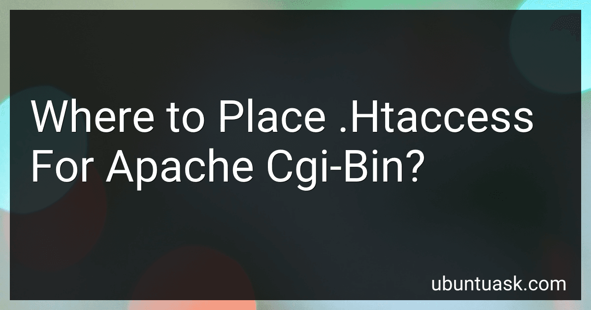 Where to Place .Htaccess For Apache Cgi-Bin? image