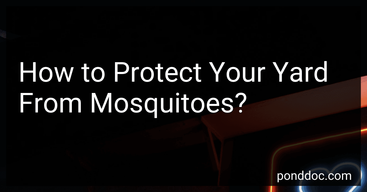 How to Protect Your Yard From Mosquitoes? image