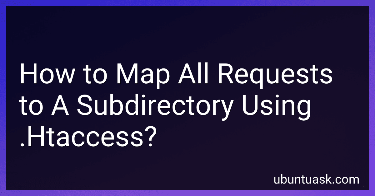 How to Map All Requests to A Subdirectory Using .Htaccess? image