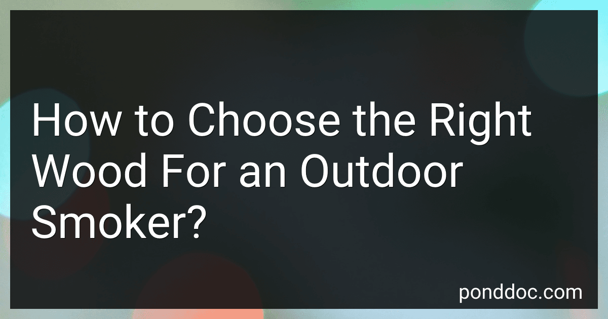 How to Choose the Right Wood For an Outdoor Smoker? preview