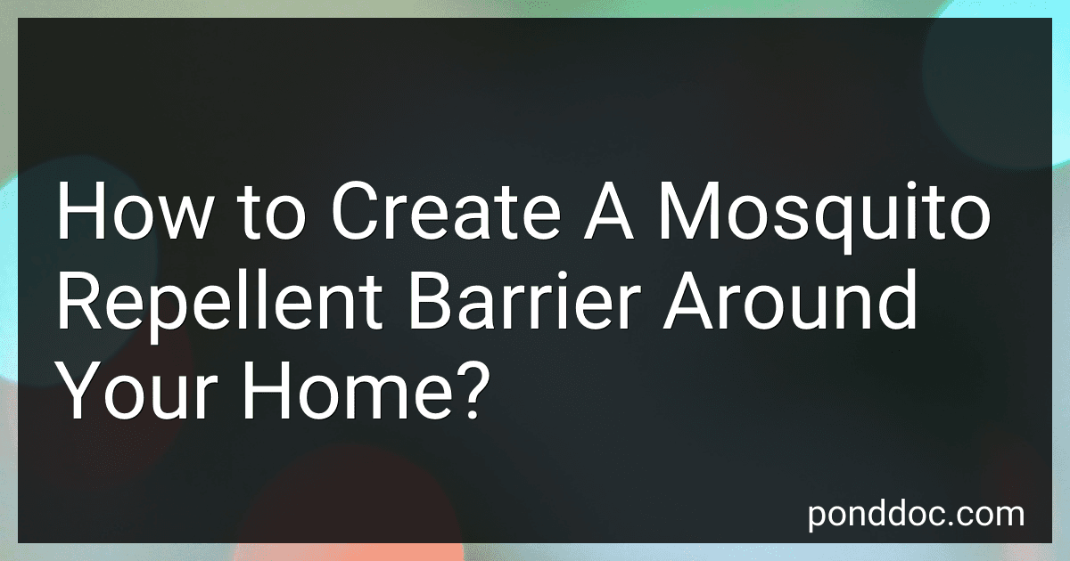 How to Create A Mosquito Repellent Barrier Around Your Home? image