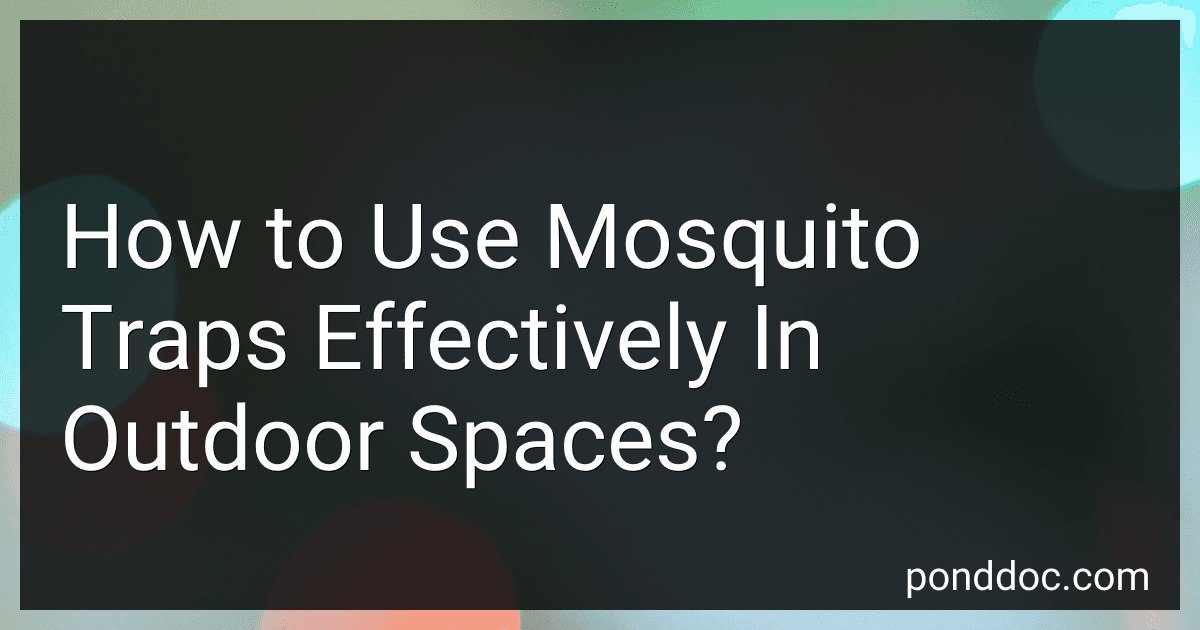 How to Use Mosquito Traps Effectively In Outdoor Spaces? preview