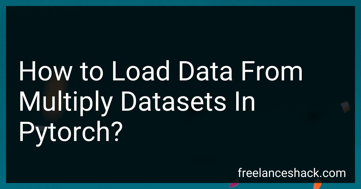 How to Load Data From Multiply Datasets In Pytorch? preview