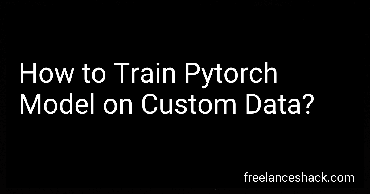 How to Train Pytorch Model on Custom Data? preview