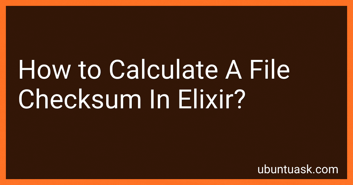 How to Calculate A File Checksum In Elixir? image