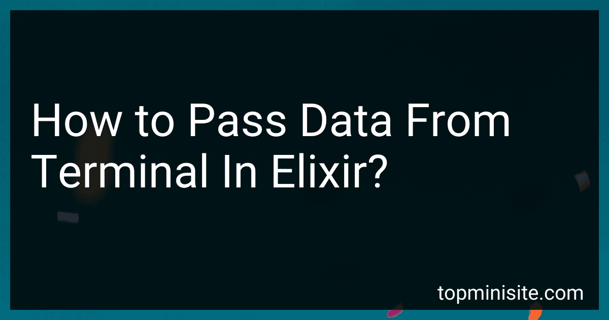 How to Pass Data From Terminal In Elixir? image