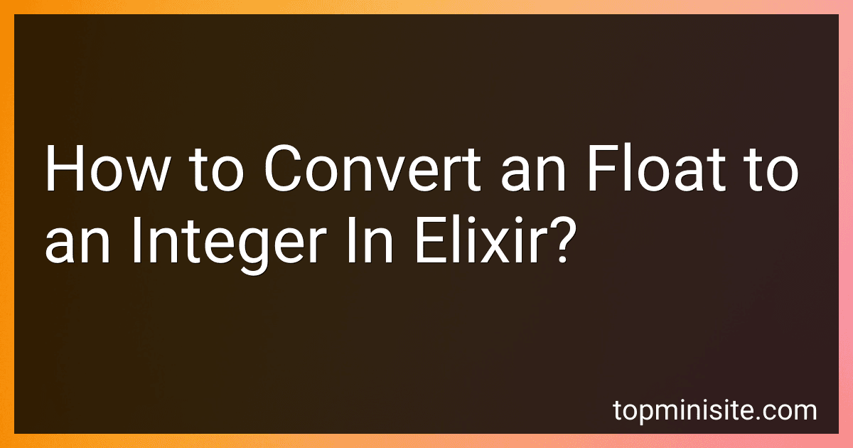 How to Convert an Float to an Integer In Elixir? image
