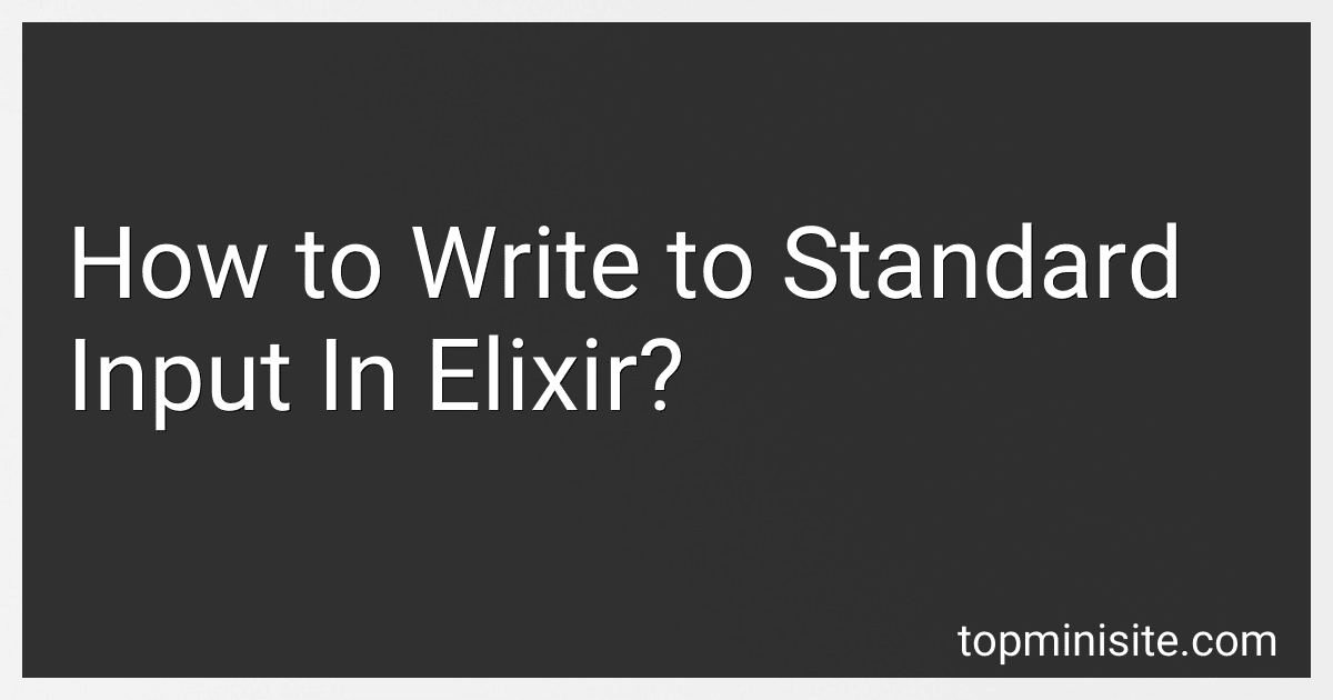 How to Write to Standard Input In Elixir? image