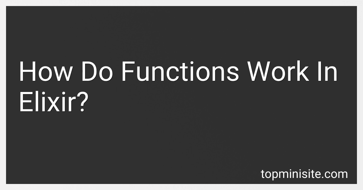 How Do Functions Work In Elixir? image