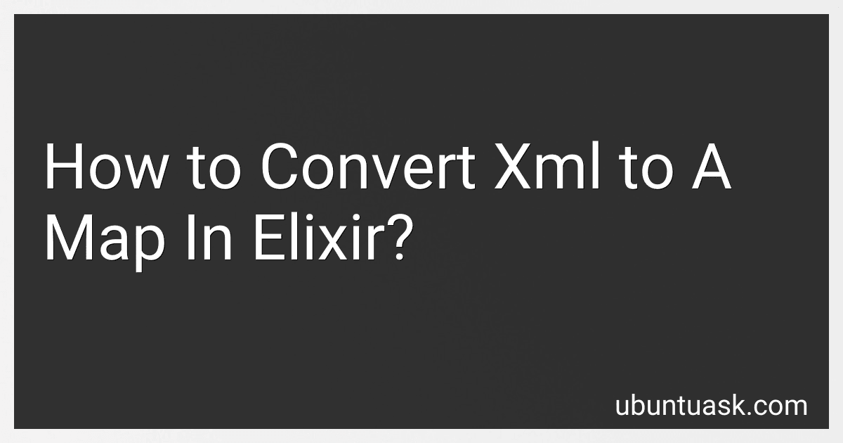 How to Convert Xml to A Map In Elixir? image