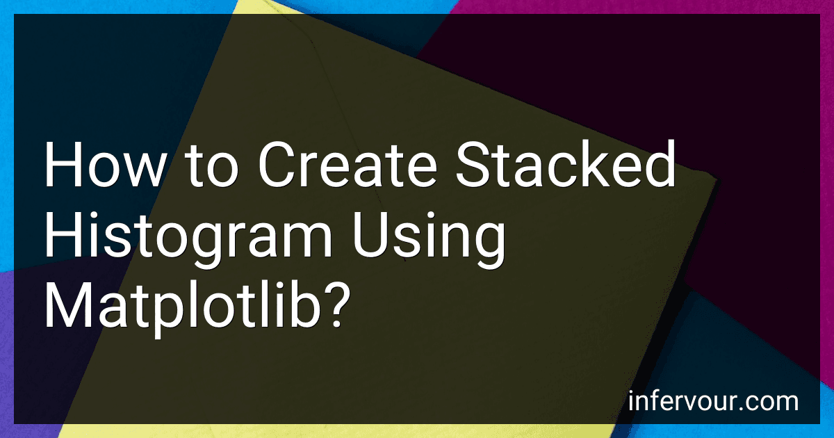 How to Create Stacked Histogram Using Matplotlib? image
