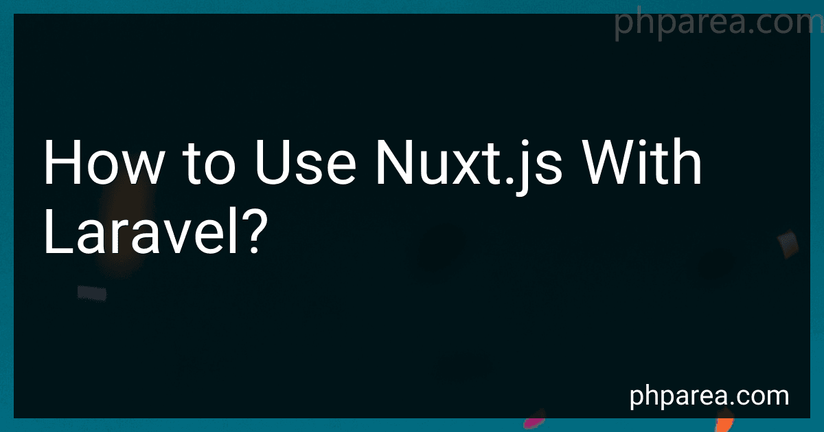 How to Use Nuxt.js With Laravel? image