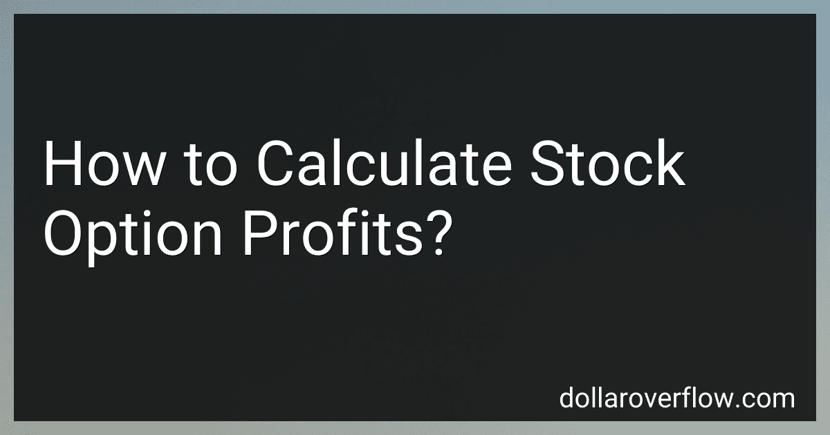 How to Calculate Stock Option Profits? image