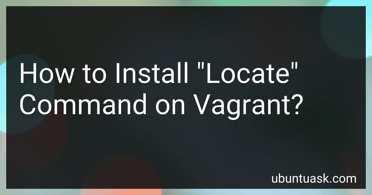 How to Install "Locate" Command on Vagrant? image