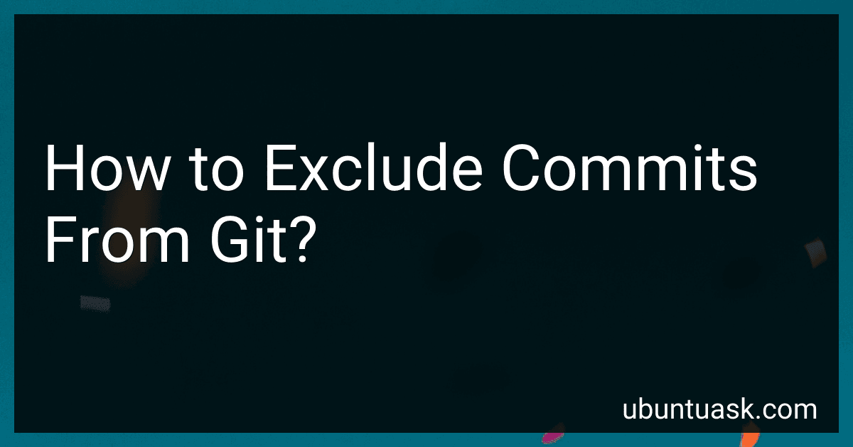How to Exclude Commits From Git? image