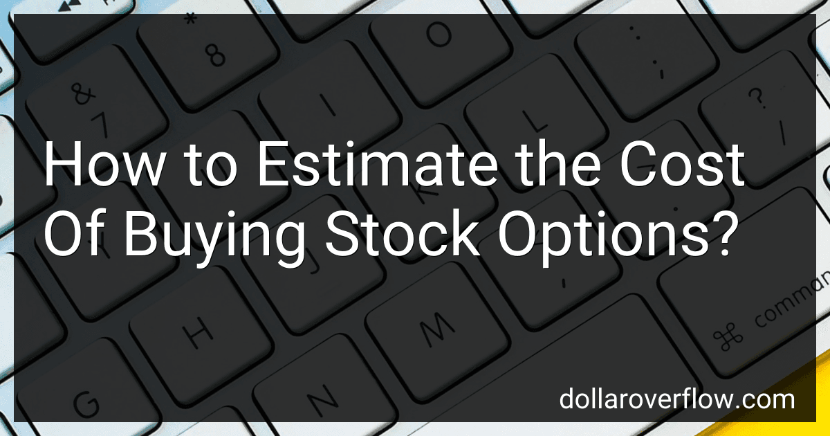 How to Estimate the Cost Of Buying Stock Options? image