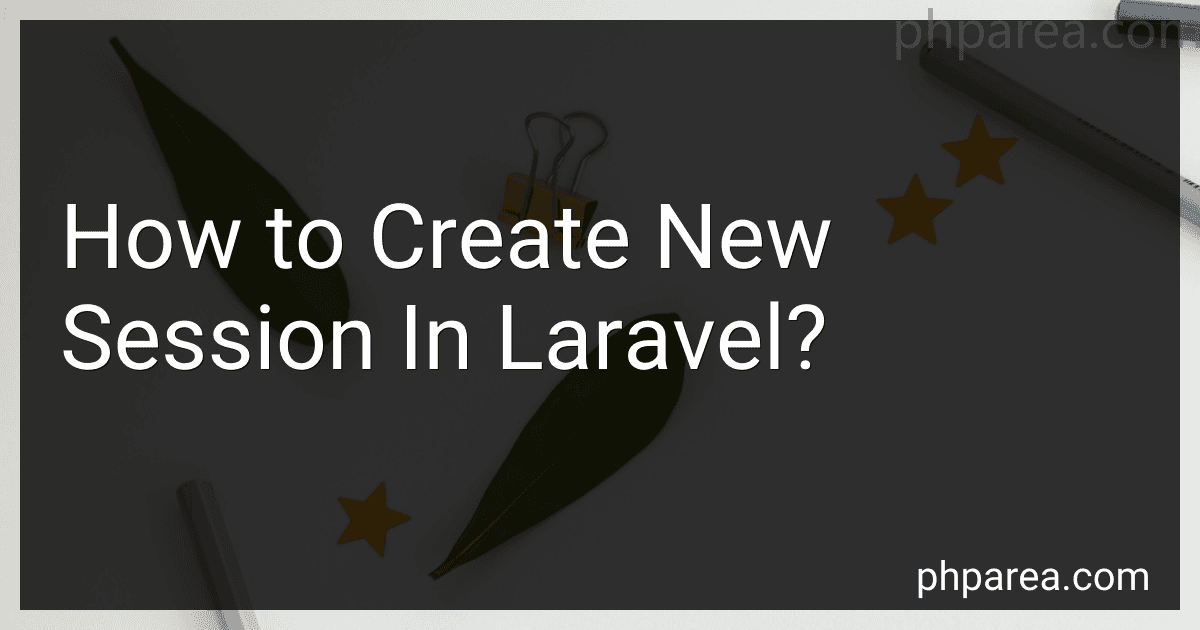 How to Create New Session In Laravel? preview