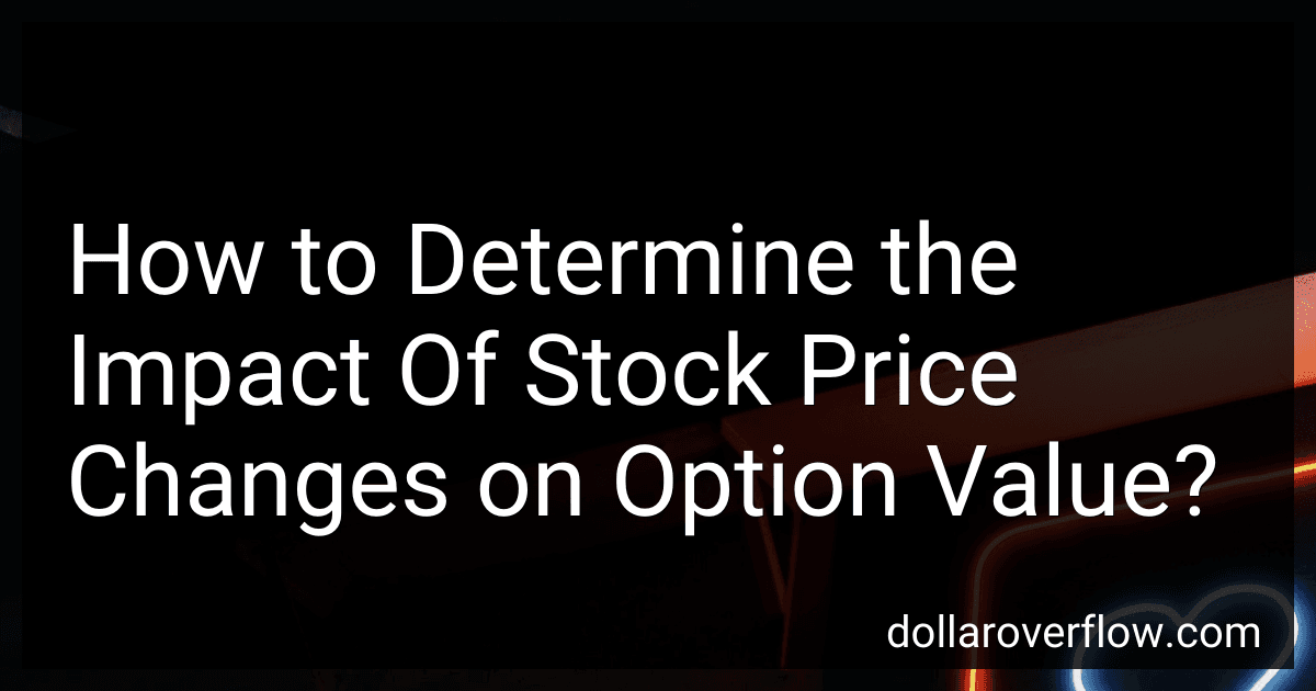 How to Determine the Impact Of Stock Price Changes on Option Value? image