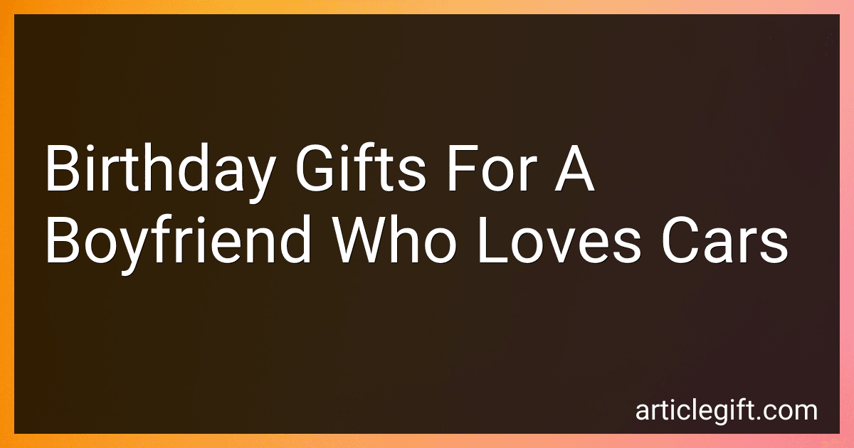 Birthday Gifts For A Boyfriend Who Loves Cars preview