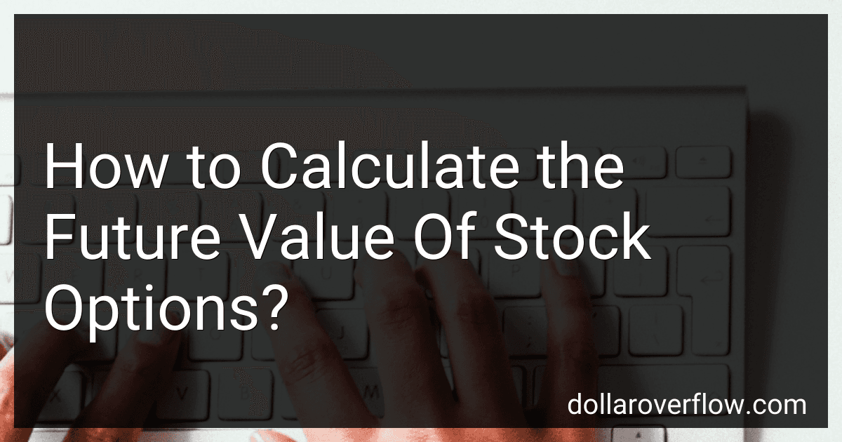 How to Calculate the Future Value Of Stock Options? image