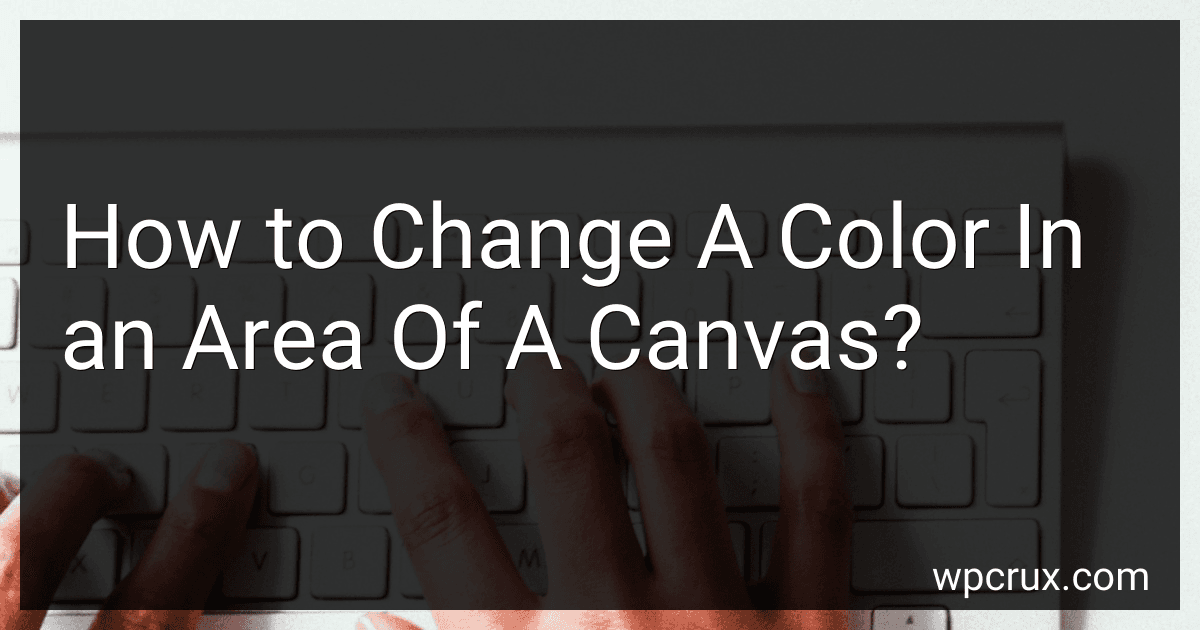 How to Change A Color In an Area Of A Canvas? image