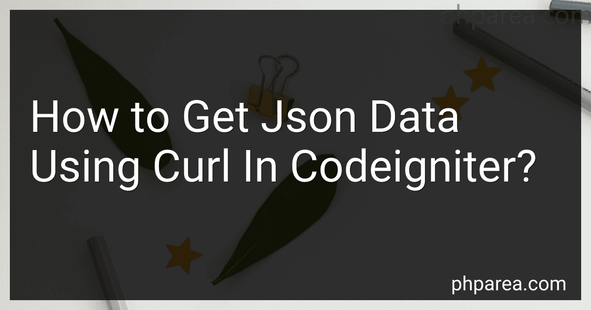 How to Get Json Data Using Curl In Codeigniter? image