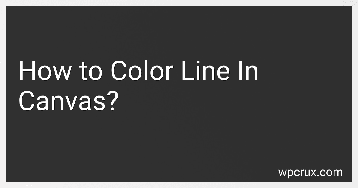How to Color Line In Canvas? image