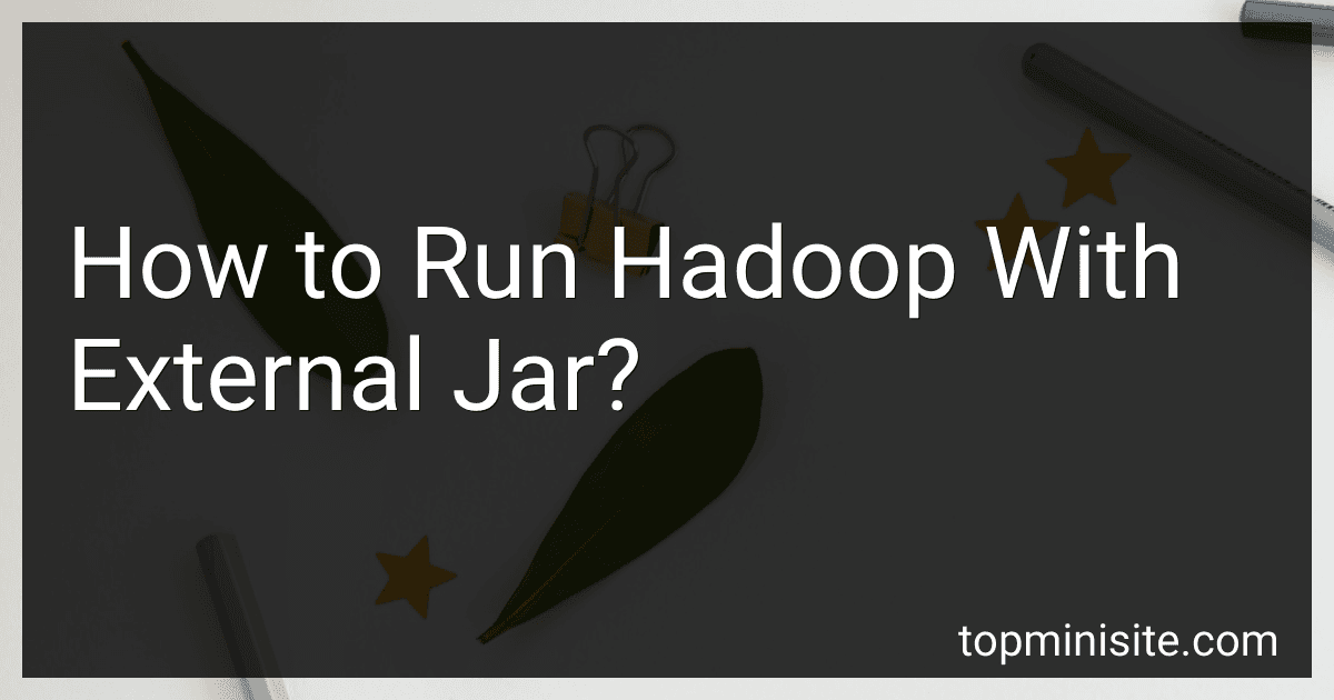 How to Run Hadoop With External Jar? image