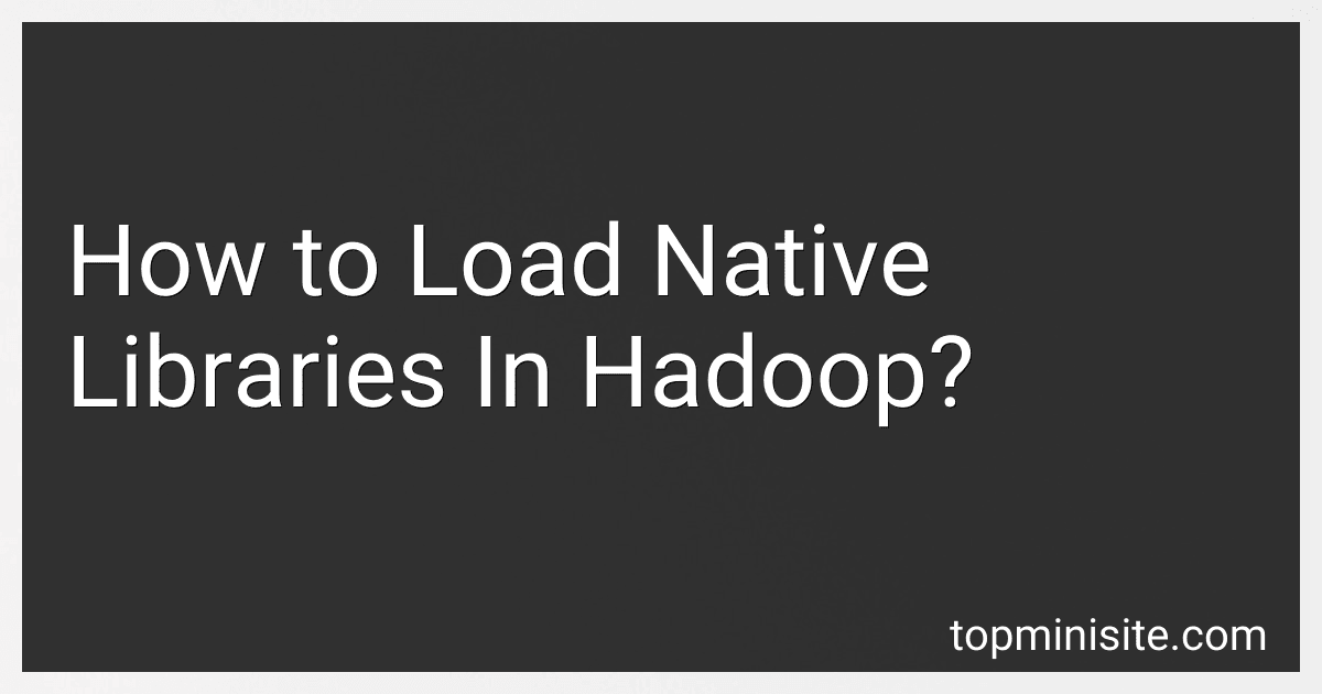 How to Load Native Libraries In Hadoop? image