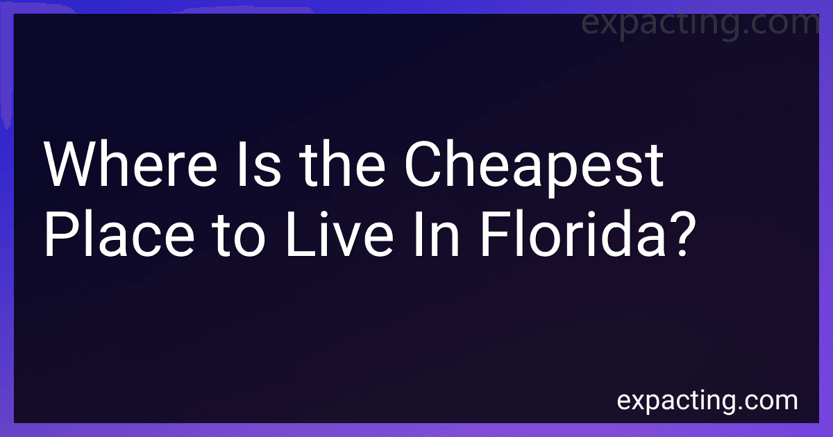 Where Is the Cheapest Place to Live In Florida? preview