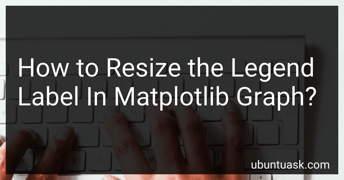 How to Resize the Legend Label In Matplotlib Graph? image