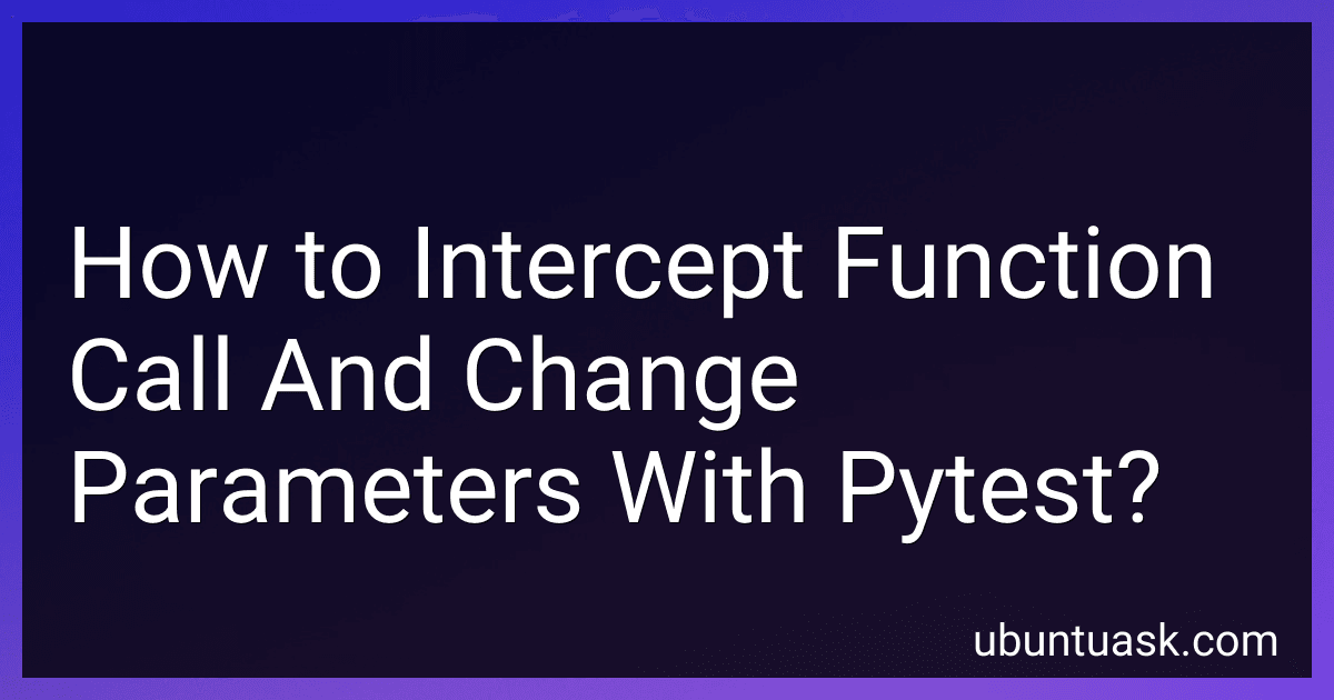 How to Intercept Function Call And Change Parameters With Pytest? image