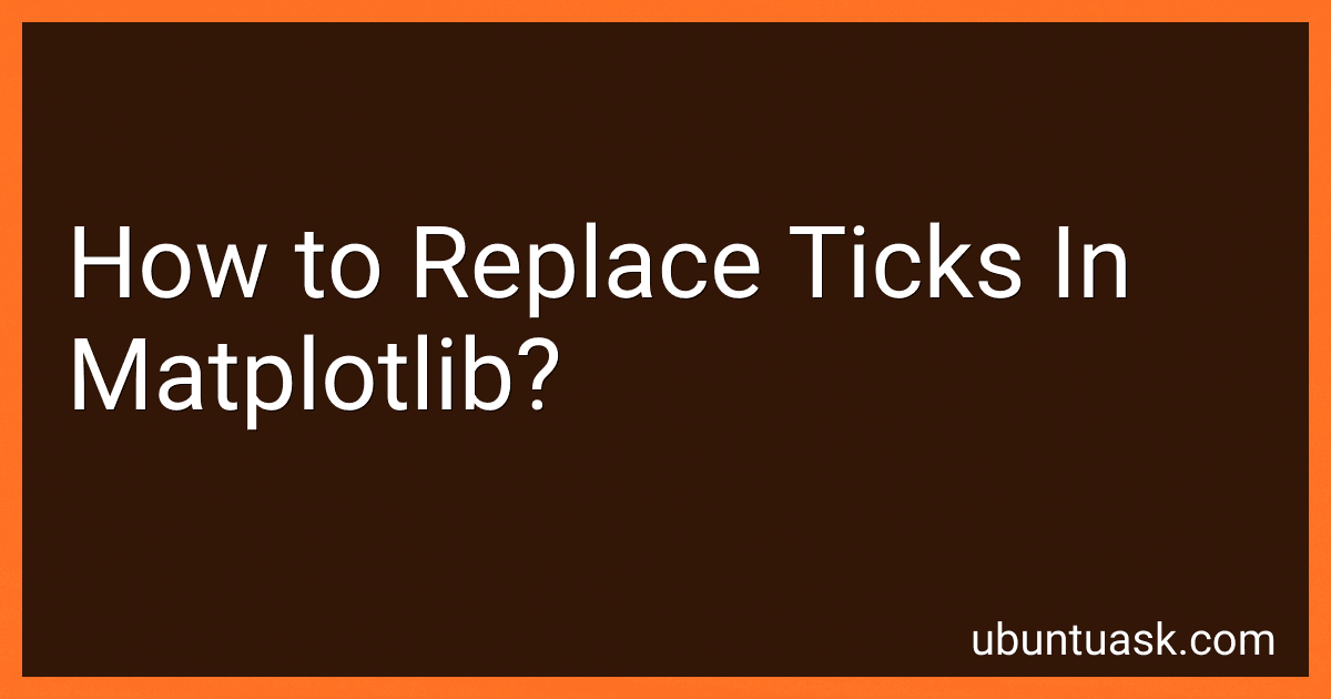 How to Replace Ticks In Matplotlib? image