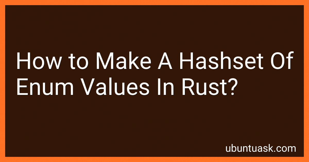 How to Make A Hashset Of Enum Values In Rust? image