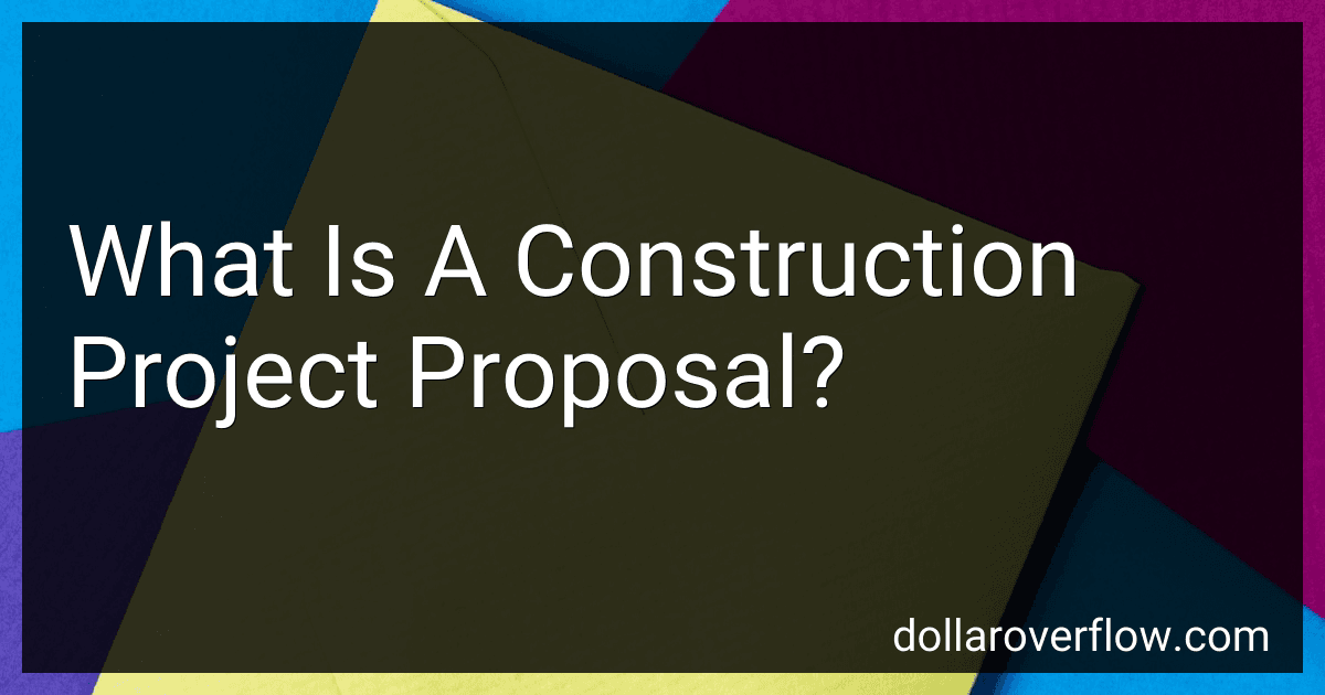 What Is A Construction Project Proposal? image