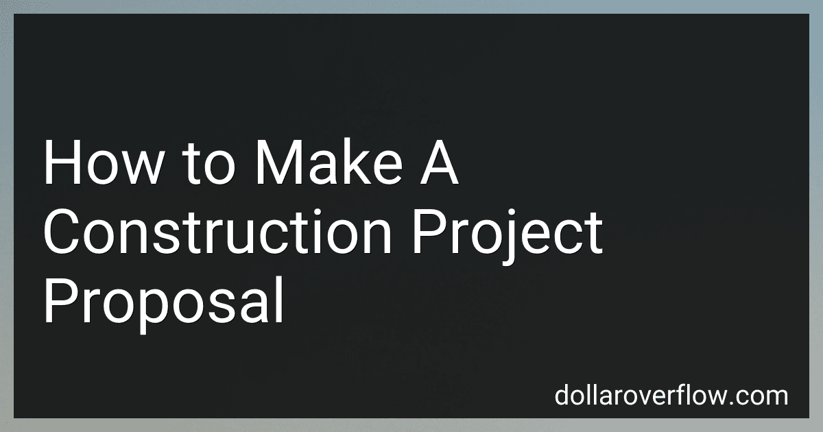 How to Make A Construction Project Proposal image