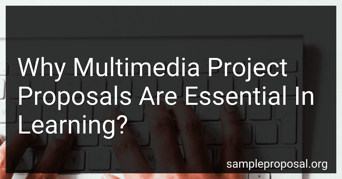 Why Multimedia Project Proposals Are Essential In Learning? image