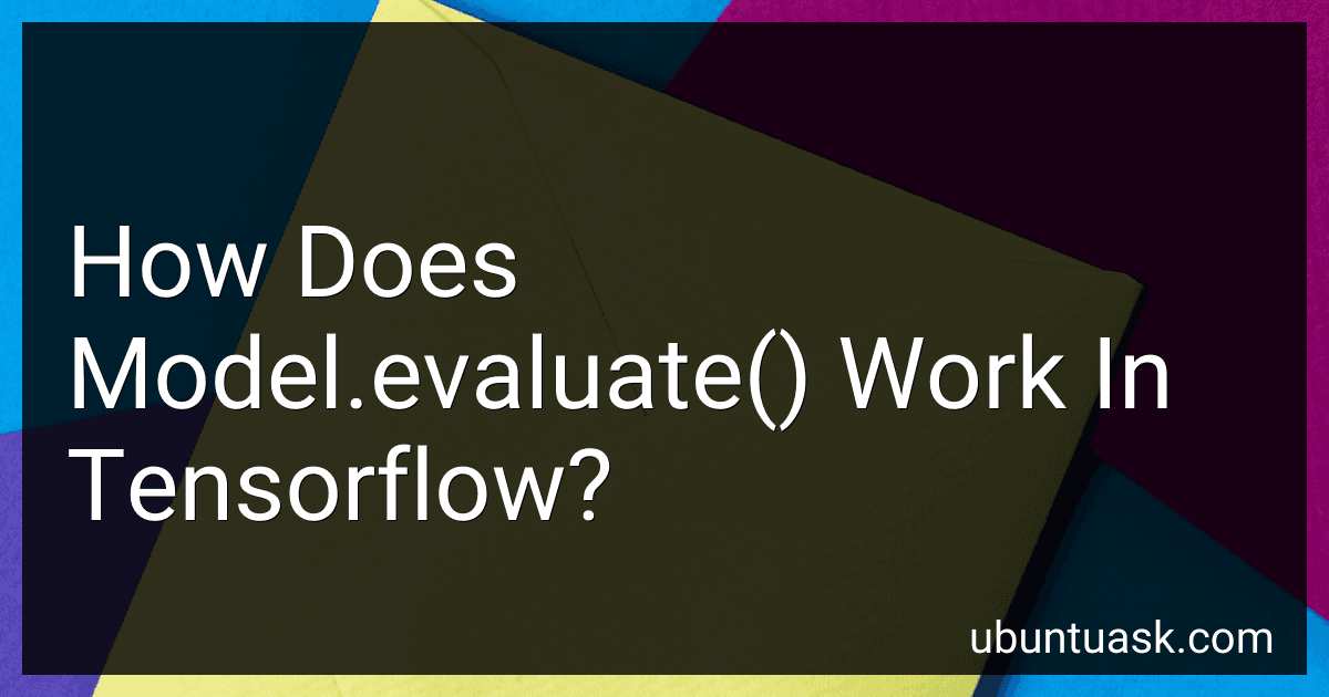 How Does Model.evaluate() Work In Tensorflow? image