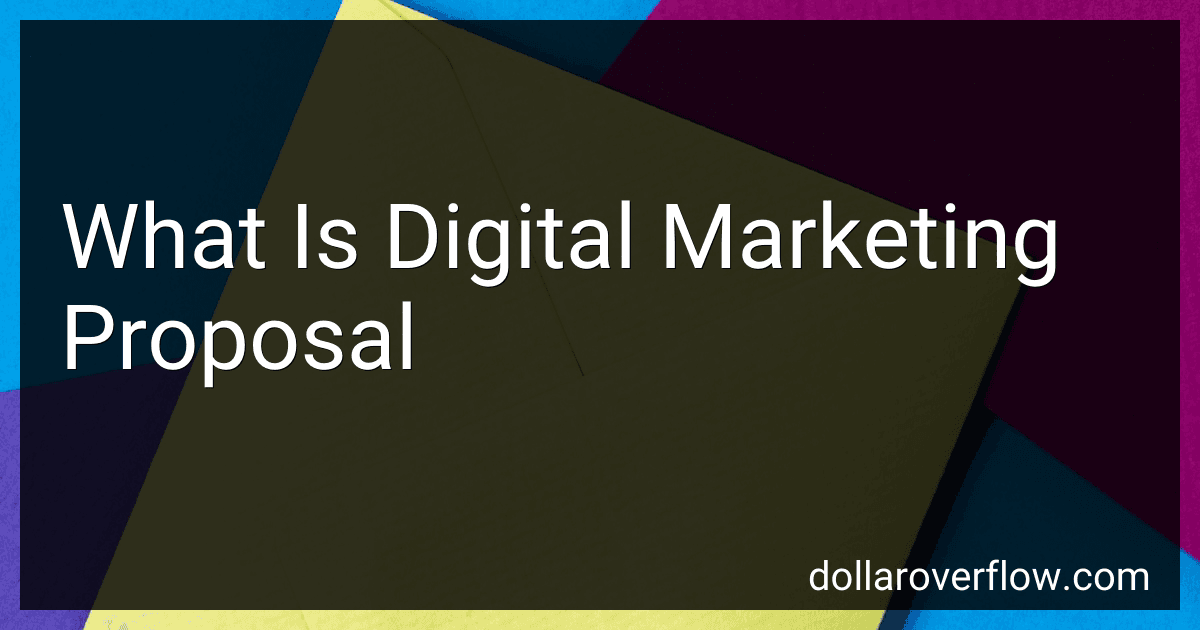 What Is Digital Marketing Proposal image